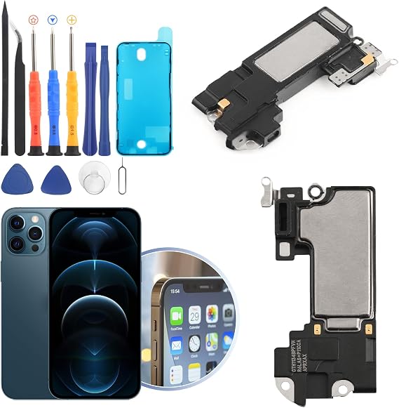 RongZy Speaker Compatible with iPhone 12/12 Pro Speaker Buzzer Ringer with Tools