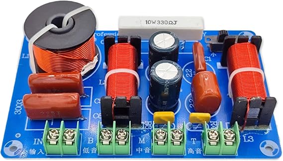 3 Way Crossover Portable Audio Speaker Tweeter Crossover
