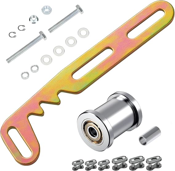 ミニバイク チェーン テンショナー ブラケットキット プレデター 212 エンジン コールマン ミニバイク CT200U CT200U-EX BT200X Baja Doodlebug DB30 MB200 モンスター メガモト 80cc 105cc パーツ 8mm チェーンローラー