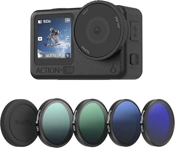 SMALLRIG ND Filter Kit for dji for Osmo Action 6, CPL ND8/16/32-5895