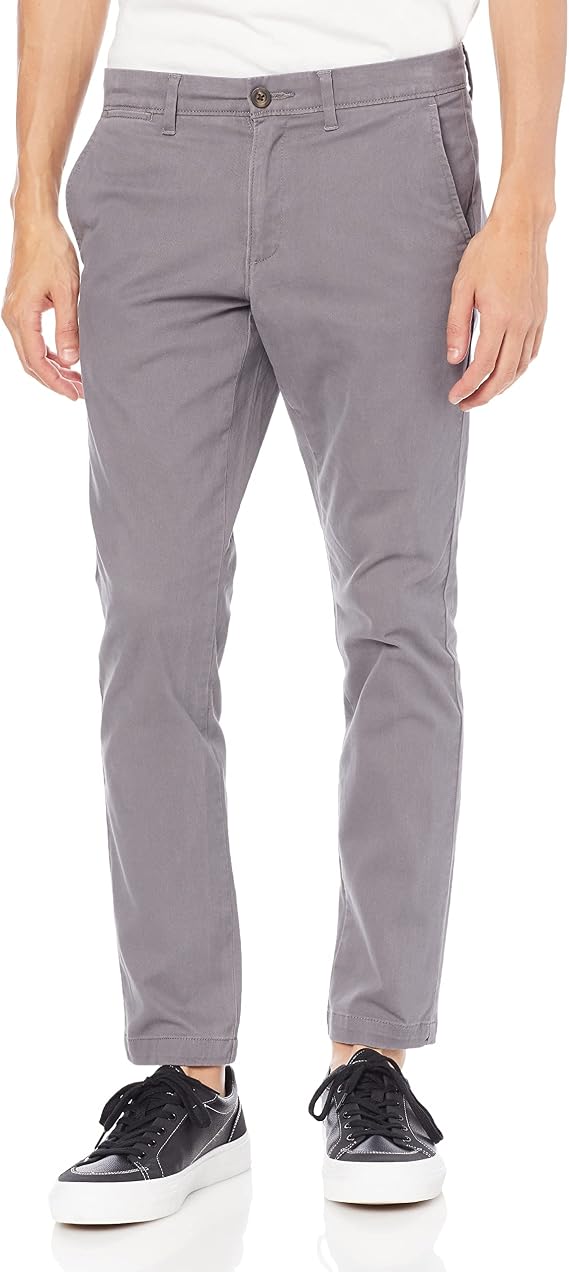 Amazon Essentials Men's Classic-Fit Casual Stretch Chino Casual Trousers