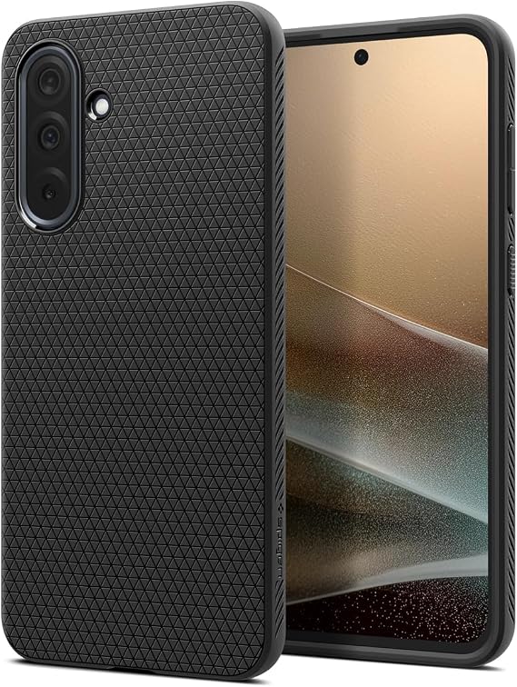 Spigen Galaxy A36 ile Uyumlu Kılıf Liquid Air Matte Black - ACS09199