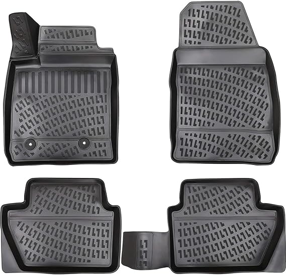 Rizline Ford Ecosport 2016 Sonrası İle Uyumlu 3D Araca Özel Havuzlu Paspas Bmy