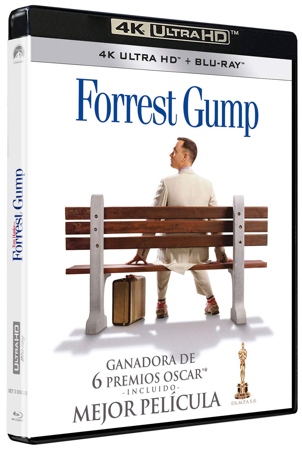 Forrest Gump [4K Ultra-HD + Blu-ray + Blu-ray Extras] [Blu-ray]