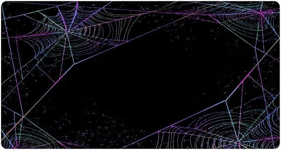 Colorful Spider Web Kitchen Mat, Non Slip Washable Floor Rug, Absorbent Kitchen Mats Runner Rugs for Kitchen, Hallway, Laundry Room