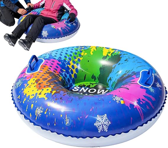 Snow Tubes PVC Portable Cold-Resistant Sled