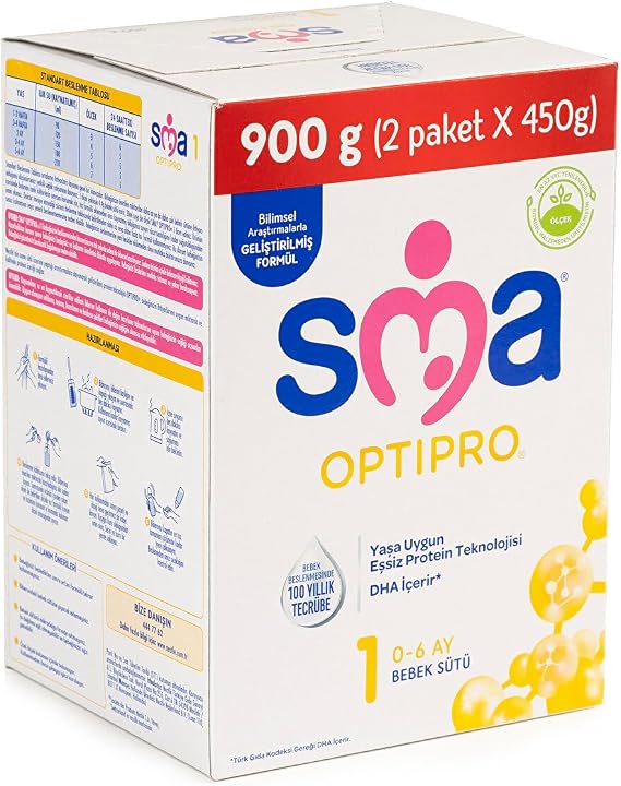 SMA Optipro 1 Devam Sütü 450 gr 2'li 120112