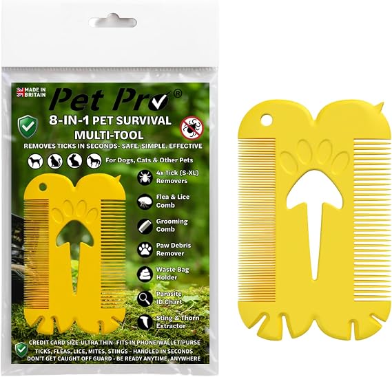 Camping Essentials Pocket Multi Tool Card for Hiking, Dog Walking & Outdoors