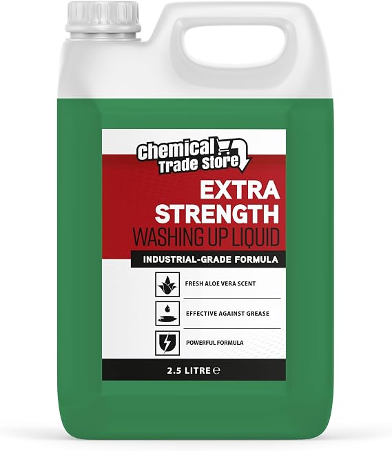 Concentrated Washing Up Liquid - Professional and Home Use - Aloevera - 2.5 Litre