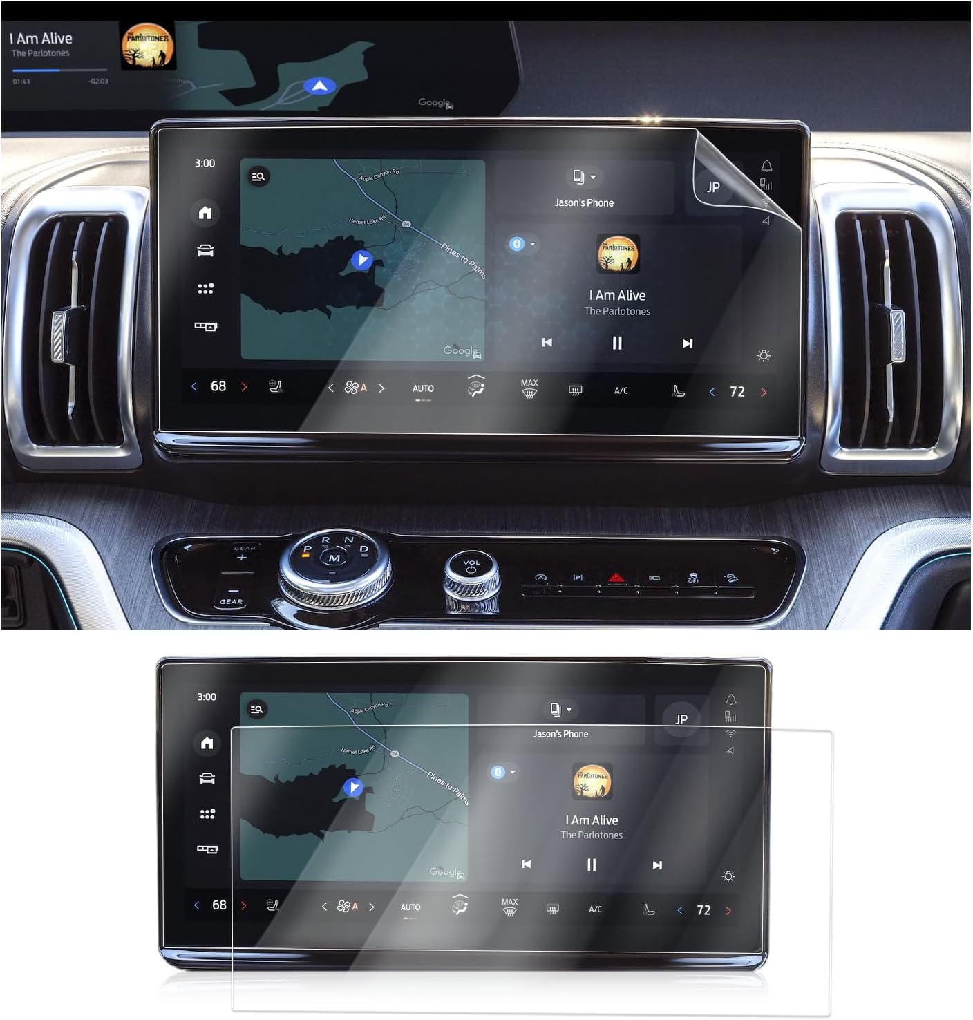 for 2025 Expedition Screen Protector for 2025 Ford Expedition MAX Active/Platinum/King Ranch/Tremor 13.2" Display Accessories Anti-Scratch Nano Protective Film 2PCS (2025 Expedition 13.2-In Nano)