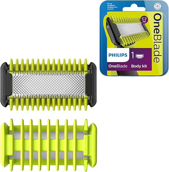 Philips OneBlade Replacement Blade for Face &amp; Body Compatible with All OneBlade, Pack of 1 - QP610/50