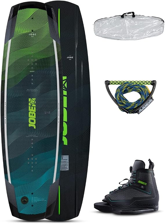 JOBE Vanity Wakeboard 131 & Maze Bindings Pack, Unisex-Adult, Multicolor (Multicolour), One Size