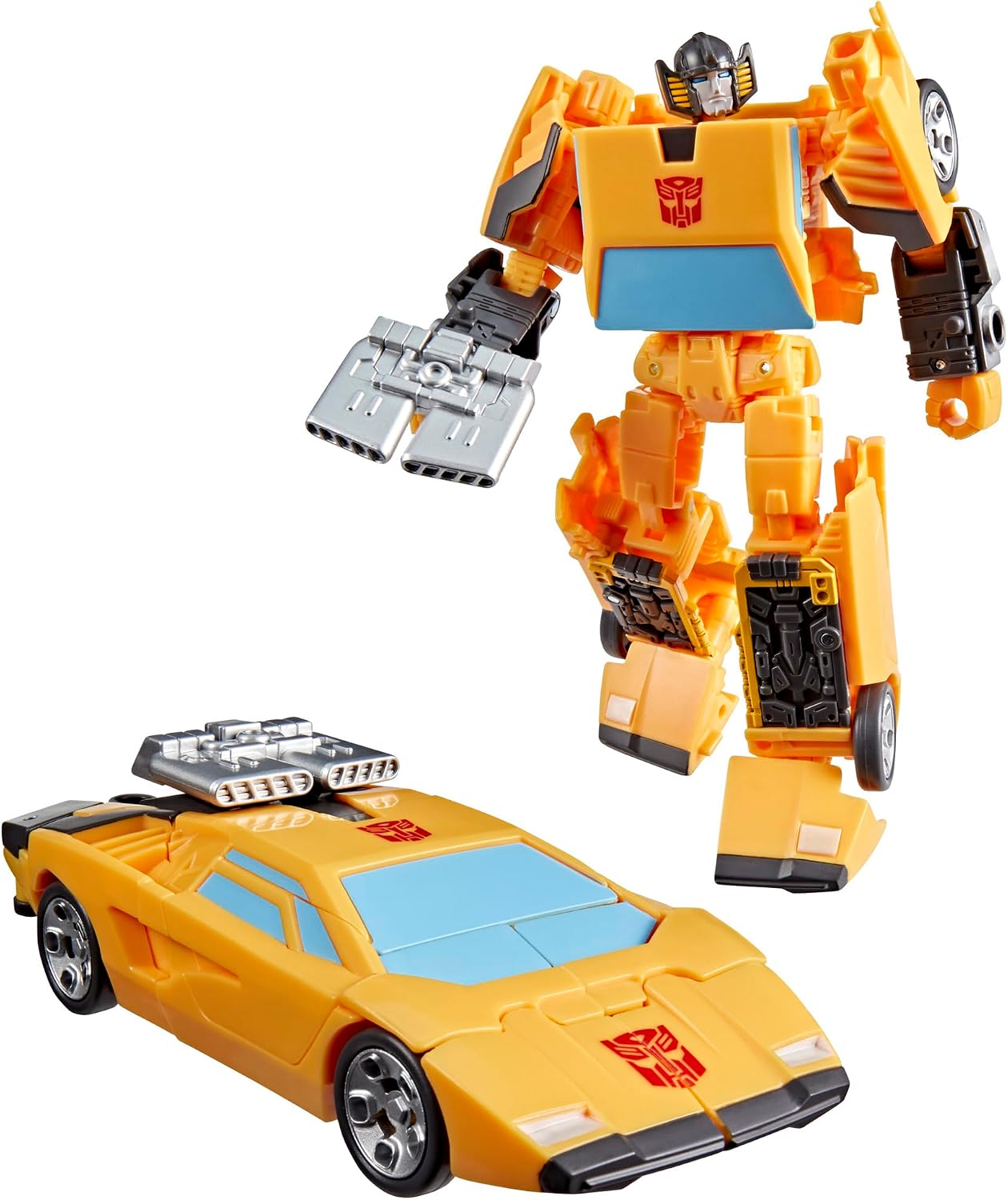Transformers Studio Series The The Movie Sunstreaker Deluxe Class 11-cm Converting Action Figure, Robot Toys for Ages 8