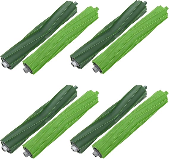 Loveco 4 sets accessory rubber brush Roomba E series E5 E6 E7, I Series i7 i7+ i8 i8+ i3 i3+ i6 i6+ i5 i4 i2 i1 i1+, J series j7+ j5 j6 j7 j8 J7 Robotics roll brush spare parts