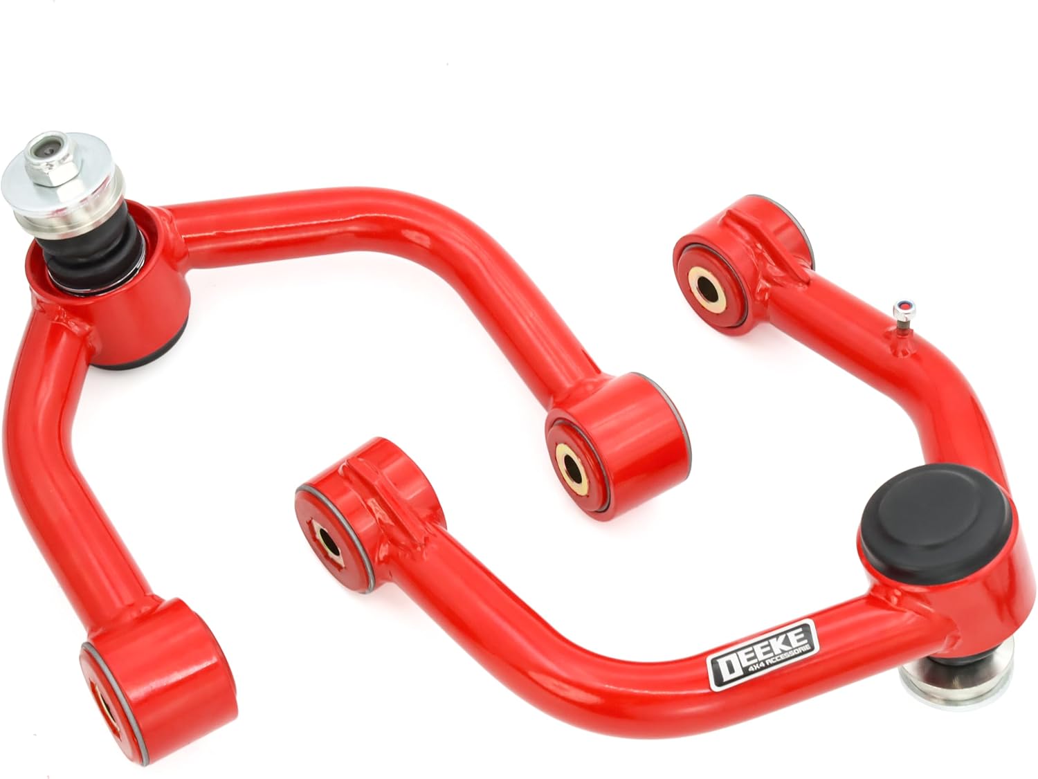 Front Upper Control Arms for 2000-2006 Toyota Tundra, 2001-2007 Toyota Sequoia, 2-4" Lift Replacement OEM Factory Suspension Arms,PU Bushings, 2PCS