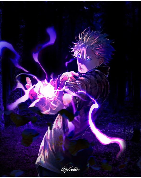 512 STORE Satoru Gojo Jujutsu Kaisen Poster, 985353535