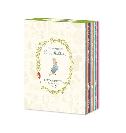 Peter Rabbit 10-book Library (Coloured Jackets)