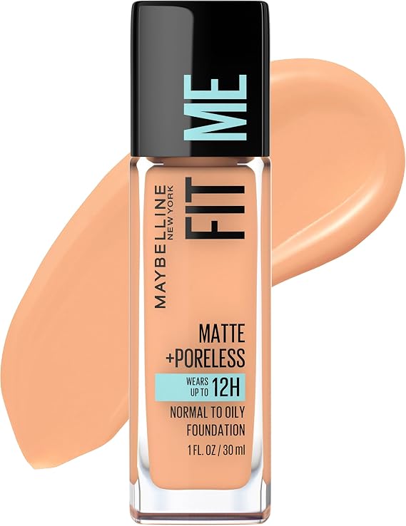 MAYBELLINE - Fit Me Matte + Poreless Foundation Classic Beige - 1 fl oz (30 ml)