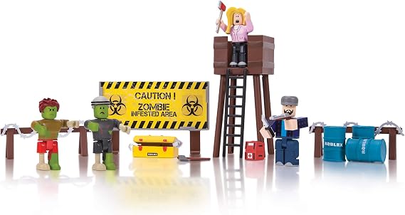 Roblox Zombie Attack Large Playset