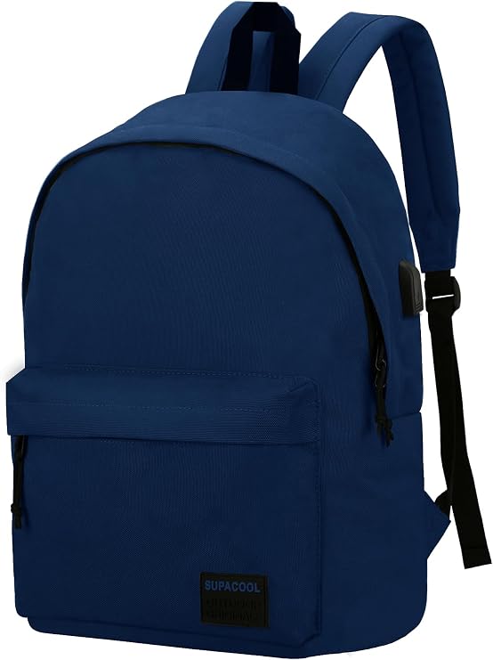 SUPACOOL Lightweight Laptop Backpack, Backpack with usb charging port, Casual daypack