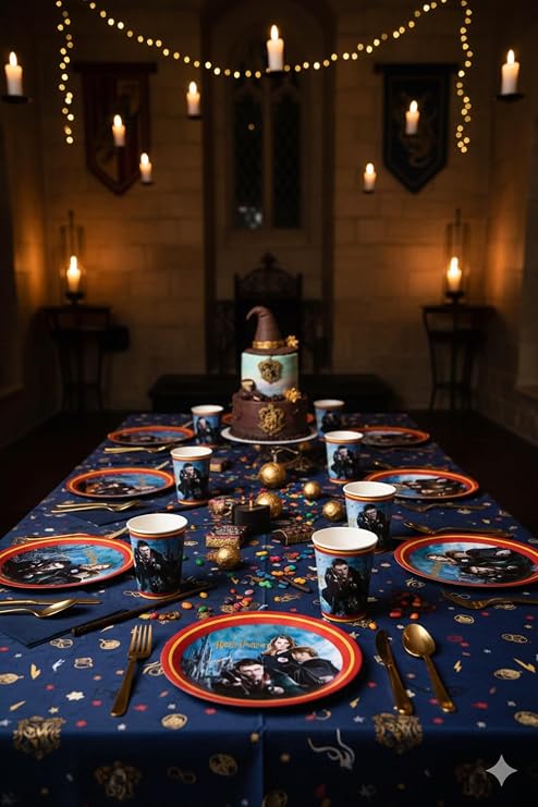 Harry Potter Karton Tabak Bardak Set 8 Kişilik