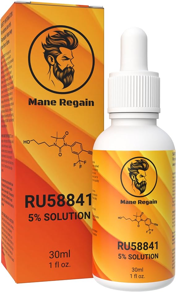 RU58841 5% Solution (50mg/ml) Hair Serum - 30mL Bottle
