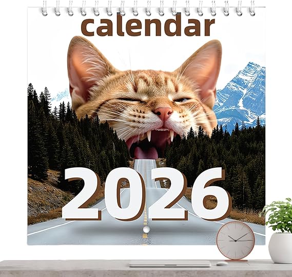 Cat Calendar 2026 Wall January to December Kitten Monthly Wall Calendar