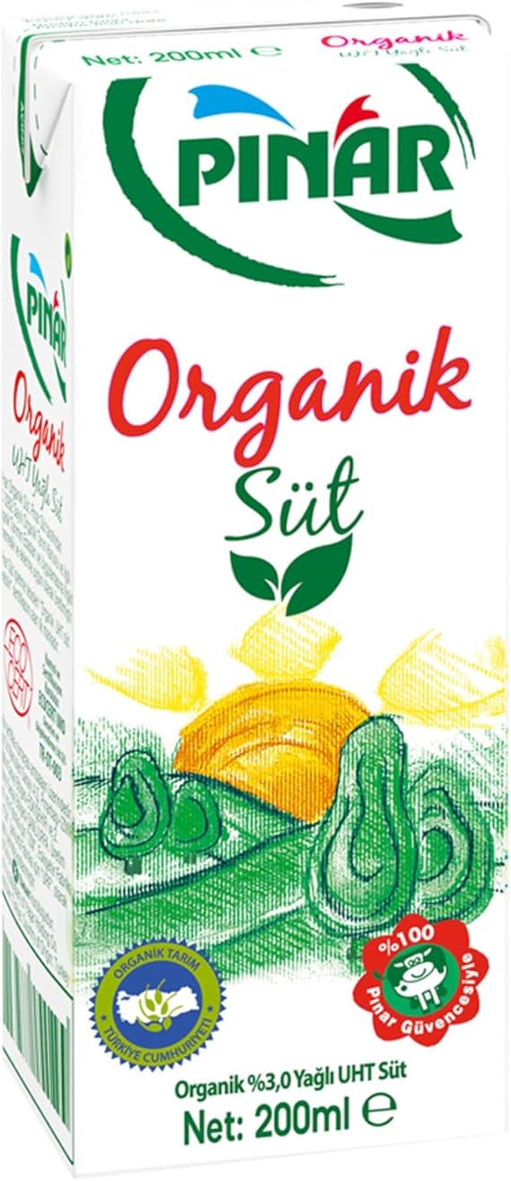 Pınar Organik Süt 200 Ml