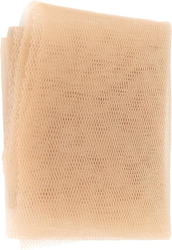 Wig Hair Net, Solid Durable Good Breathability 20x20cm Lace Net Approximate Skin Tone Lace Net for Wigs for Fake Beards for Double Eyelid Patches