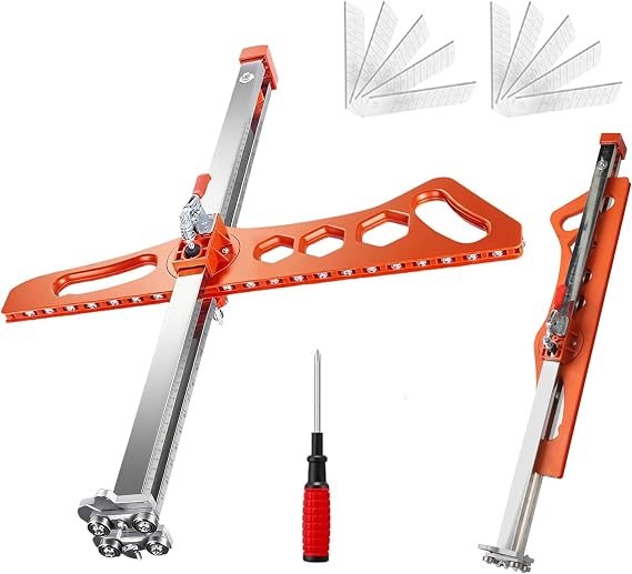 Drywall Cutter, 1.5-60cm Foldable Plasterboard Cutting Tool