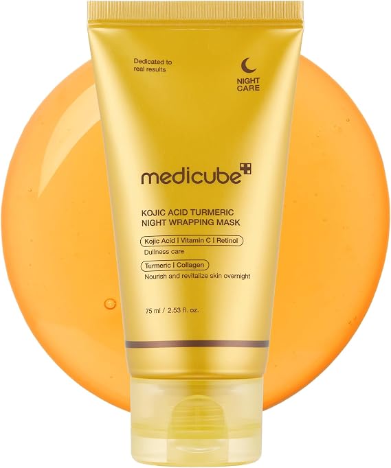 medicube Kojic Acid Tumeric Night Wrapping Mask