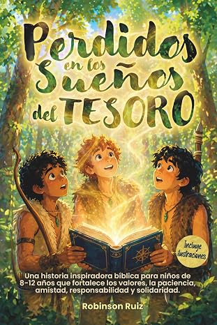 Perdidos en los sueños del tesoro: Una historia inspiradora bíblica para niños de 7-12 años que fortalece los valores, la paciencia, amistad, responsabilidad y solidaridad.