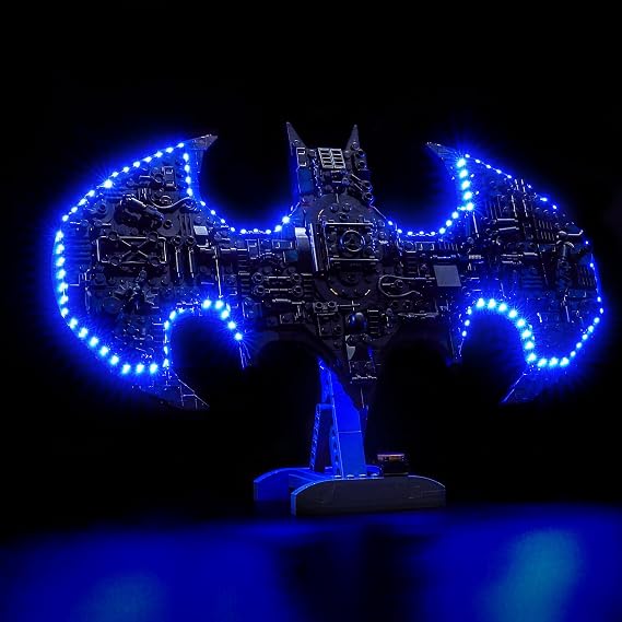 アップグレードledライトキット レゴバットマンロゴビルディングセットと互換性があり、ライトデコレーション Lego76330と互換性がありますモデルは含まれていません
