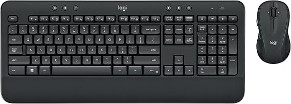 Logitech MK545 advanced wireless keyboard and mouse, QWERTZ layout