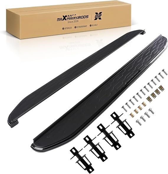 maXpeedingrods 2pcs Side Steps for Range Rover Evoque Pure Prestige L538 2011-2018 Running Boards ABS Aluminum Alloy Foot Rail Sills Anti Slip