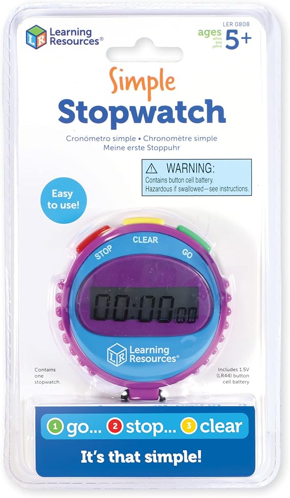 Learning Resources Simple Stopwatch