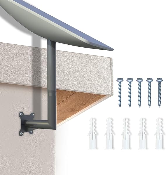 Starlink Mount Starlink Satellite Bowl Wall Mount Starlink Internet Satellite Kit Roof Mount Compatible with Starlink Dishy V2 Installation Satellite Dish Bracket