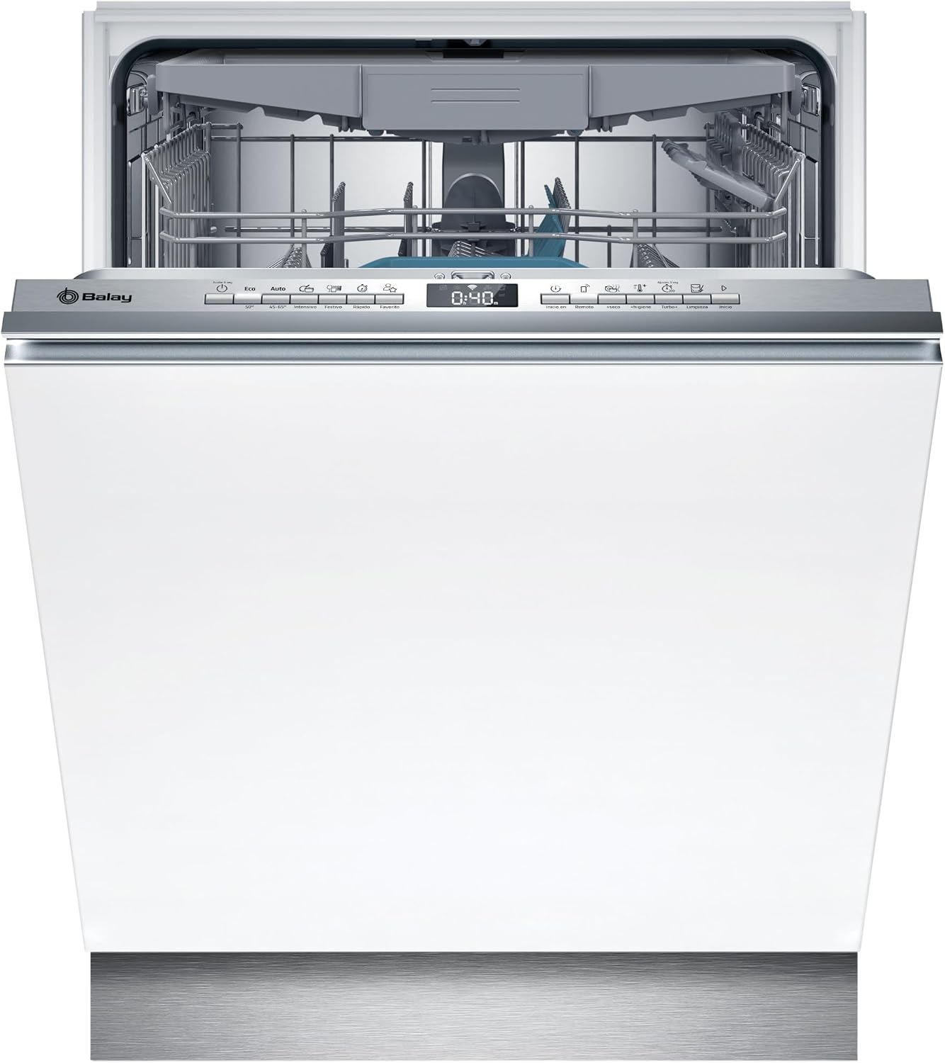 Balay 3VF6662SA Integrable Dishwasher, 13 Service, Extra Silence, Quick Program, Half Load, Home Connect, White [Energy Class B]