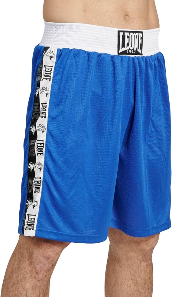 Leone 1947 ICONIC BOXING SHORTS BLUE