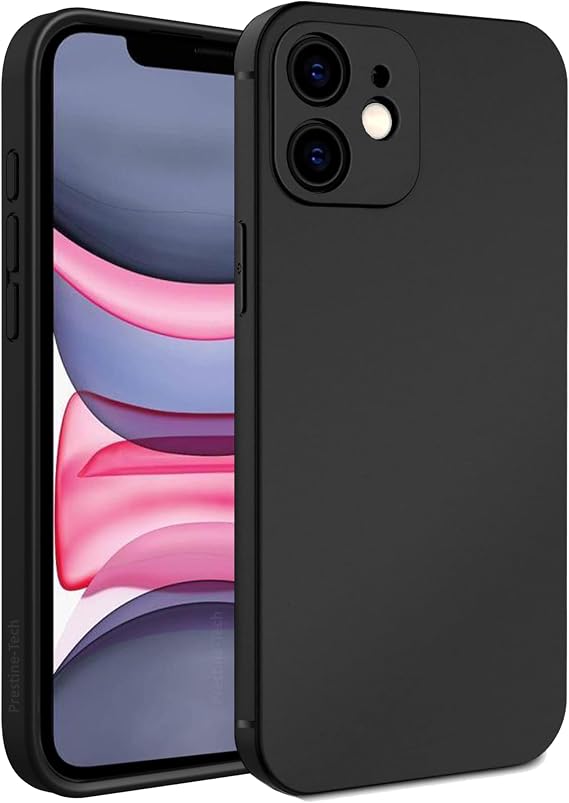 For iPhone 11 Case Silicone Phone Case Soft Gel Rubber Cover Shockproof Protective Phone case for iPhone 11,Black