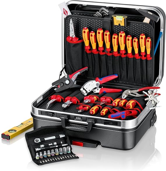 KNIPEX Tool Case Big Basic Move Electricplus 71 Parts 515 mm, 00 21 06