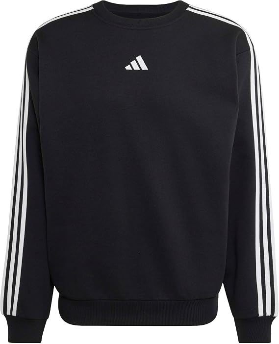 adidas Men's Essentials 3-stripes Fleece Sweatshirt Sweatshirt (pack of 1)