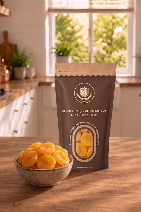 Antep Pazarı Sarı Kayısı, 800 g, Kurutulmuş Meyve