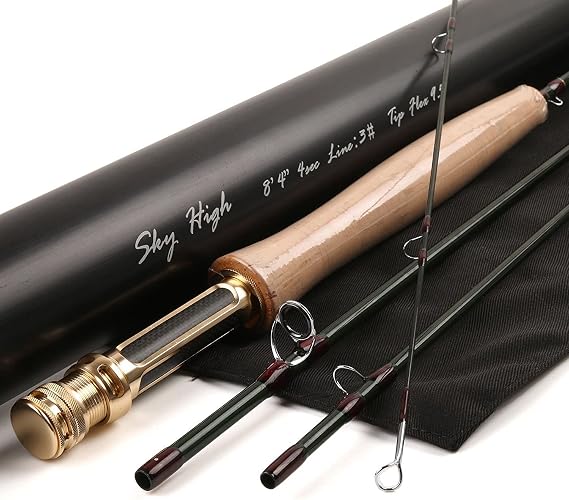 Maxcatch Sky High Series Fly Rod Best Trout Fly Fishing Rods(Size:3/4/5/6/7/8wt)