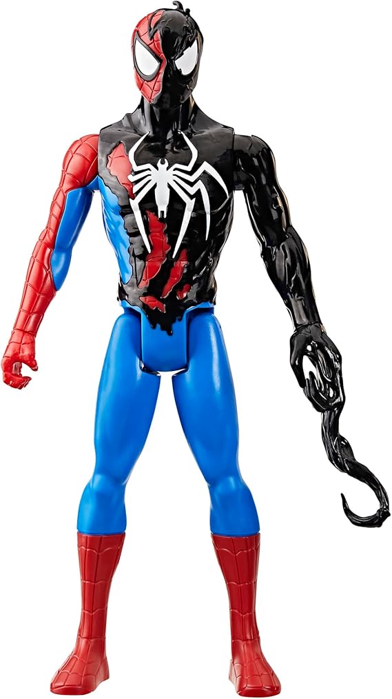 Marvel Spider-Man VenomVersus Titan Hero Series Spider-Man Action Figure Örümcek Adam Titan Figürler