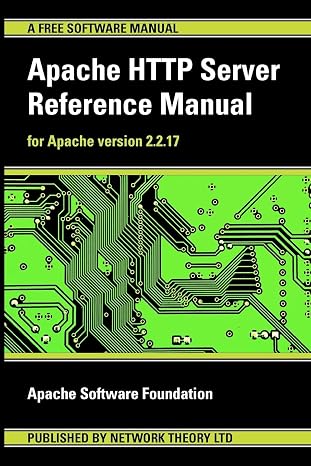 Apache HTTP Server Reference Manual - For Apache Version 2.2.17
