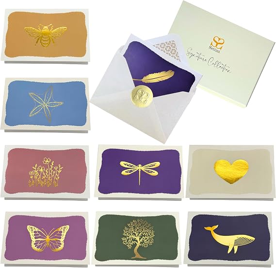SETTINI® All Occasion Greeting Cards with Envelopes, Assorted Boxed Set