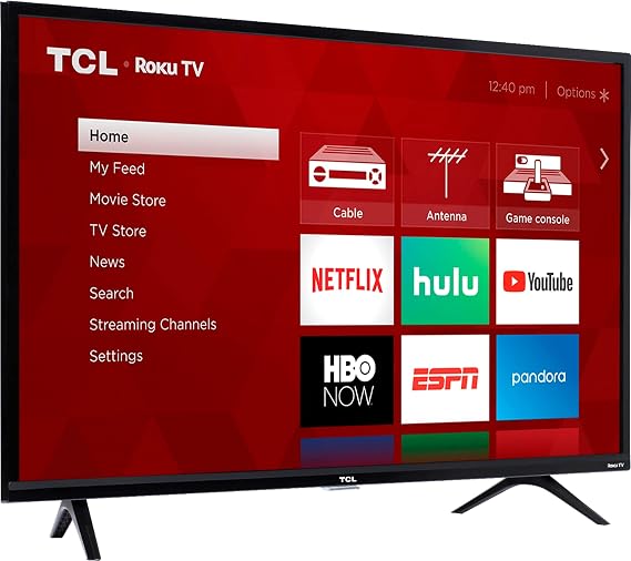 TCL 40S325 40 Inch 1080p Smart LED Roku TV 2019