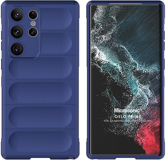 Microsonic Samsung Galaxy S25 Ultra Kılıf Oslo Prime Lacivert [Galaxy S25 Ultra ile Uyumlu Kılıf - Lacivert]