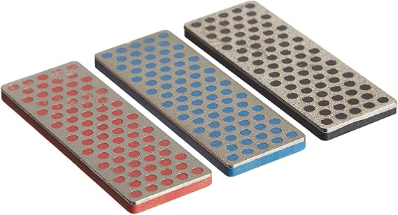 DMT WS7K 70 mm Mini Diamond Ski and Snow Board Stone - Clear (Set of 3)